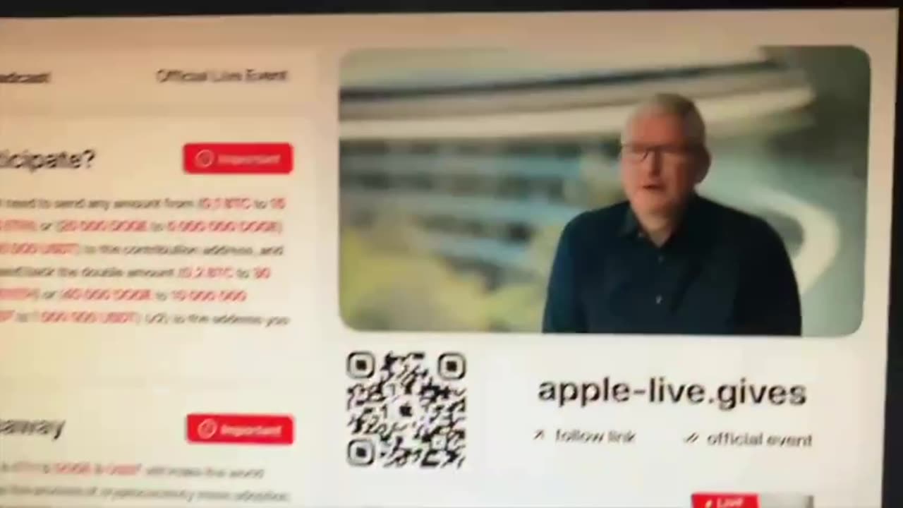 🤓 AI version of Tim Cook scammed the Apple presentation.