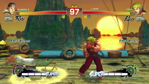 Ryu vs Ken