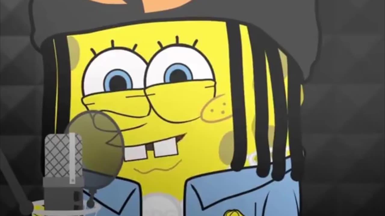 SpongeBob SquarePants sing burna boys song