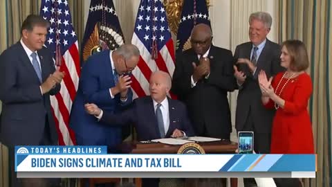 President Biden Signs Inflation Reduction Act Into Law