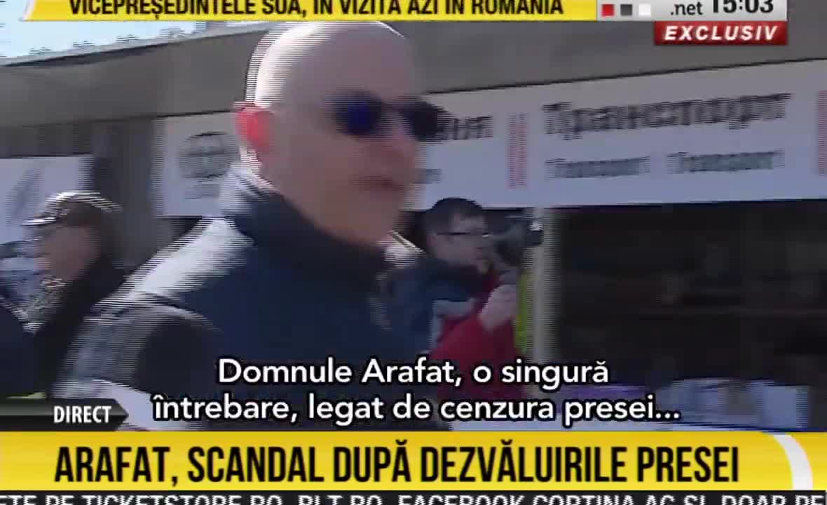 Târâtorul plandemie ARAFAT: „LUAȚI-L DE AICEA!