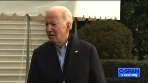 Biden laughs and walks away when asked about his "responsibility" for COVID deaths