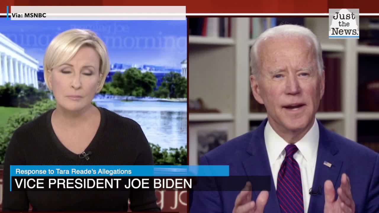 Biden publicly denies sexual assault allegation, says 'This never happened ... period'