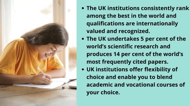 Why study in the UK in 2022?