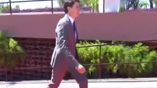 Justin Trudeau is Seen Doing a Trump Dance?