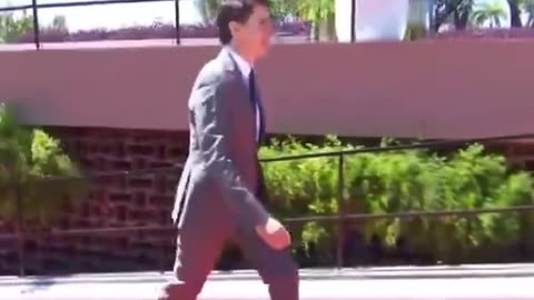 Justin Trudeau is Seen Doing a Trump Dance?