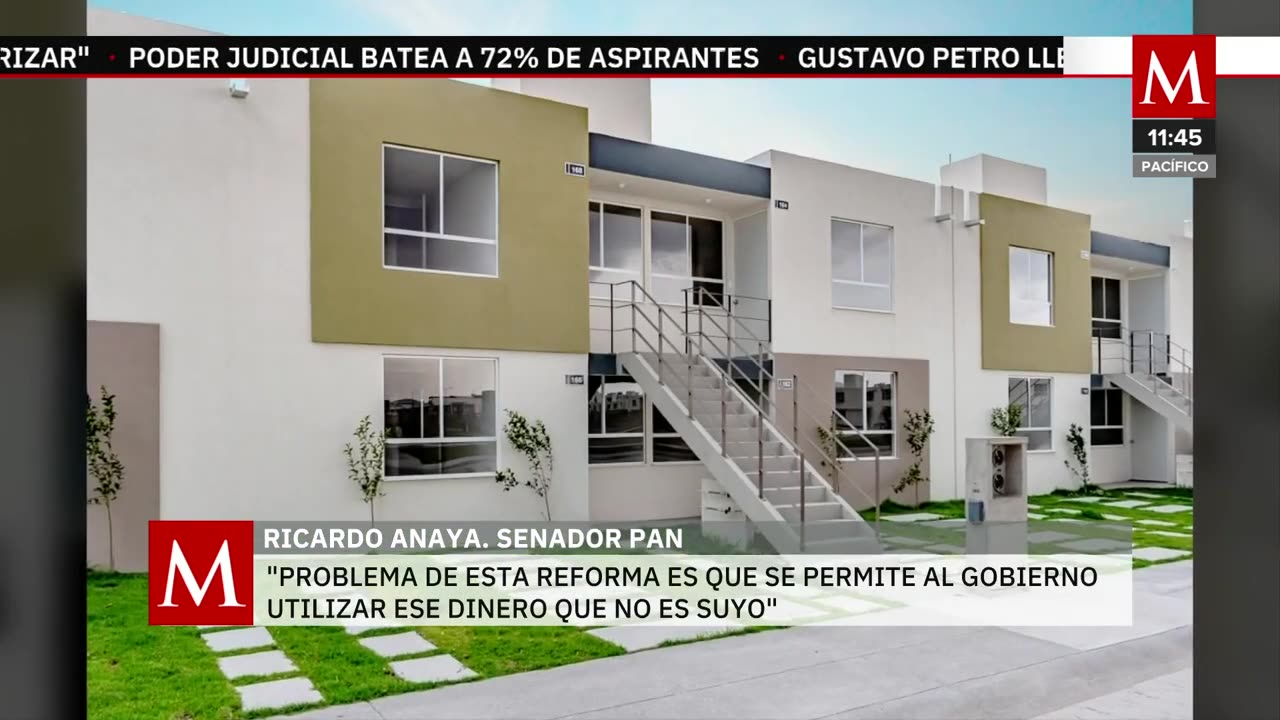 Con reforma a Ley del Infonavit, el gobierno puede disponer de 2 bdp con controles reducidos: Anaya