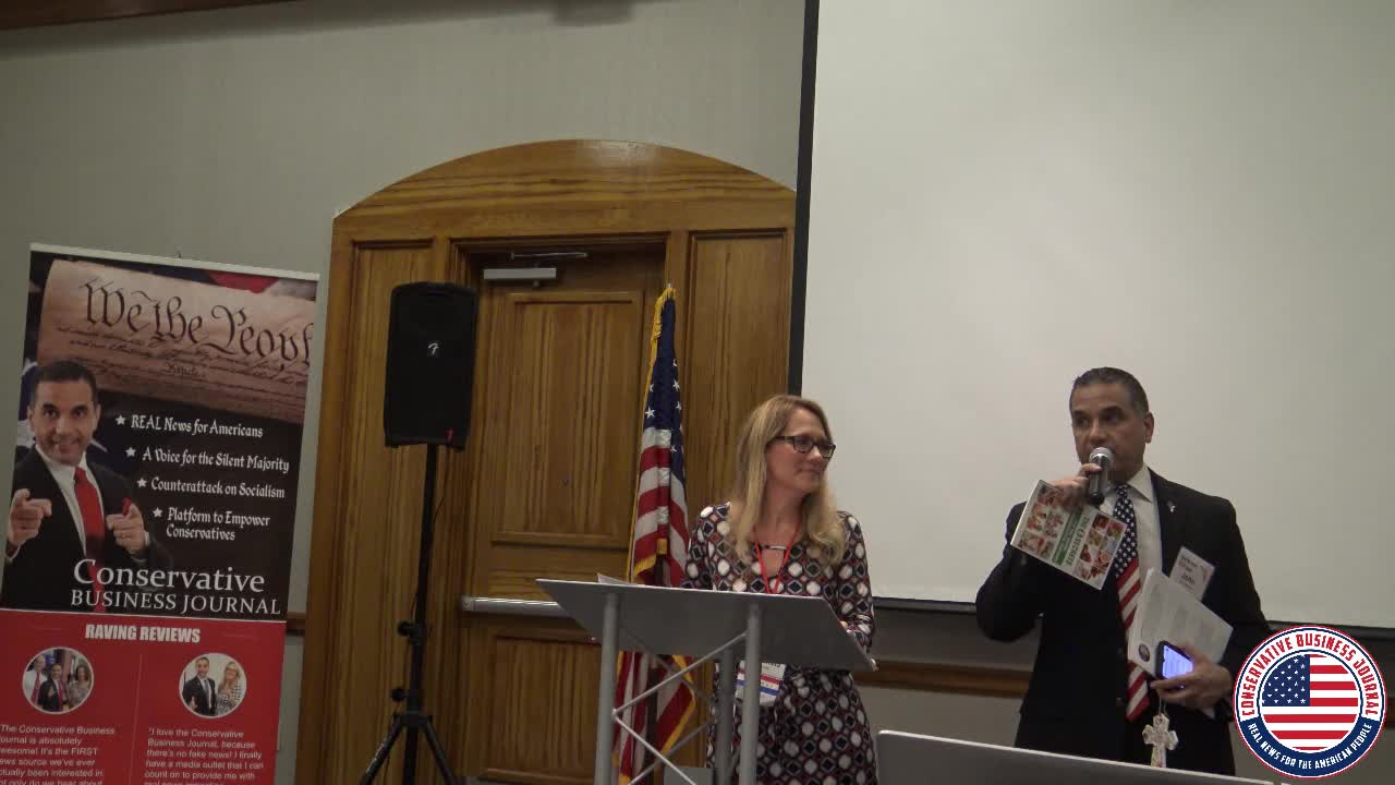 Dr. Christa Krzeminski LIVE at the Keep the State Red Event