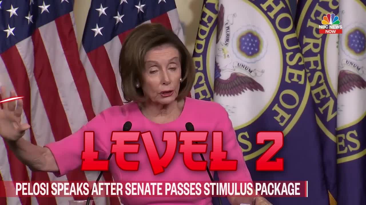 Nancy Pelosi karate chop