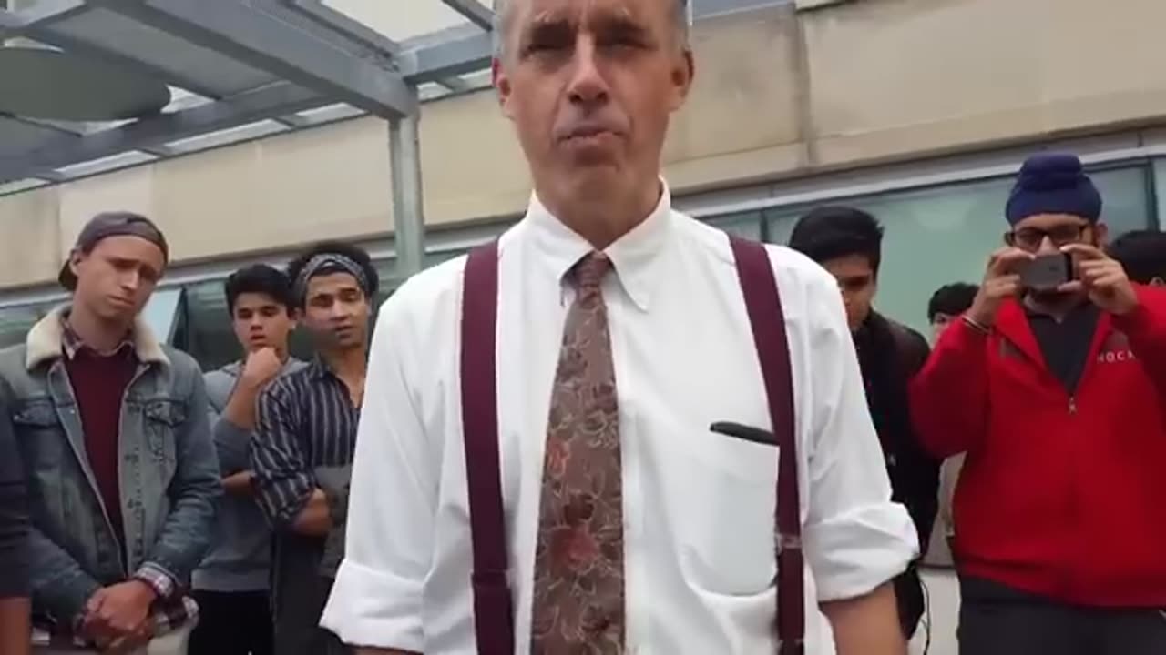 That Video made Jordan Peterson famous
