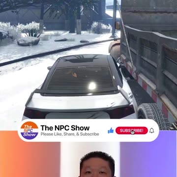 Popping Off An NPC In GTA Online Because He Didn't Check His Blind Spot