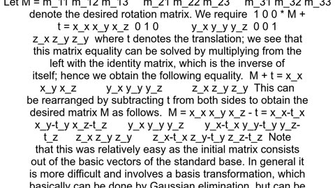 How to find the rotation matrix between two coordinate systems