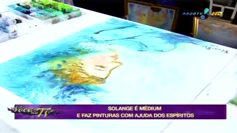 Você na TV - Pintura Espírita