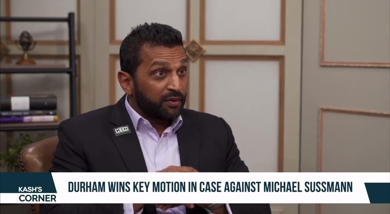 DURHAM WATCH: Kash explains the key motion that Durham recently won in his case against Sussman.