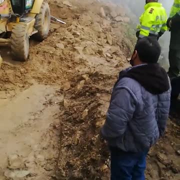 Reportan paso a un carril en la vía entre Bucaramanga y Málaga