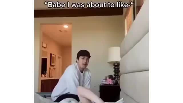 Pretend to say another guys name in your sleep