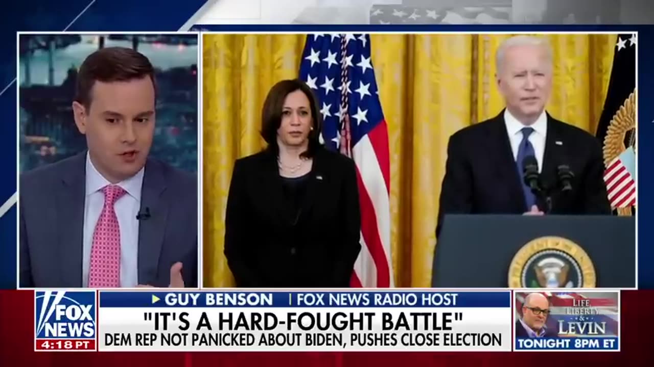 FREAK OUT MODE_ Democrat not panicked about Biden, pushes 'close election' Fox News