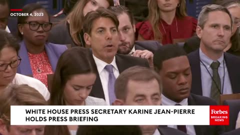 WATCH- REPORTER GRILLS KARINE JEAN-PIERRE OVER GOP PROPOSAL TO LINK UKRAINE AND BORDER FUNDING