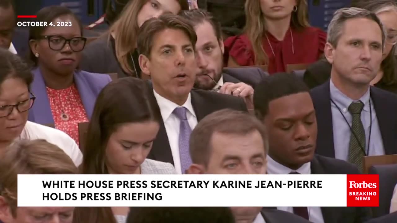 WATCH- REPORTER GRILLS KARINE JEAN-PIERRE OVER GOP PROPOSAL TO LINK UKRAINE AND BORDER FUNDING