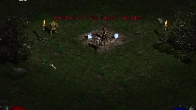 Diablo 2 test footage