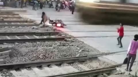 Miracle: saved from Train