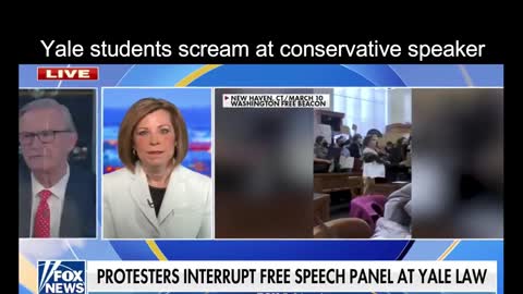 WATCH: Yale law students scream at conservative speaker