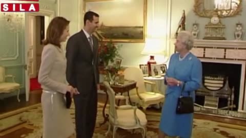 : Bashar al-Assad meets Queen Elizabeth II back in 2002