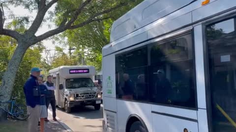 THAT WAS QUICK: Buses Arrive at Martha’s Vineyard and DEPORT Illegals Off the Island