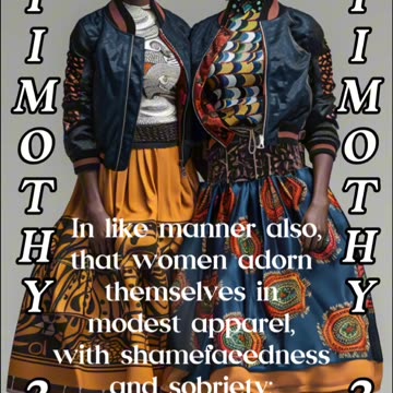 FUN FACT FRIDAY🍎🍏🍈🍇🍉🍊🍋Did You Know That Women Are Commanded By God To Dress Modestly
