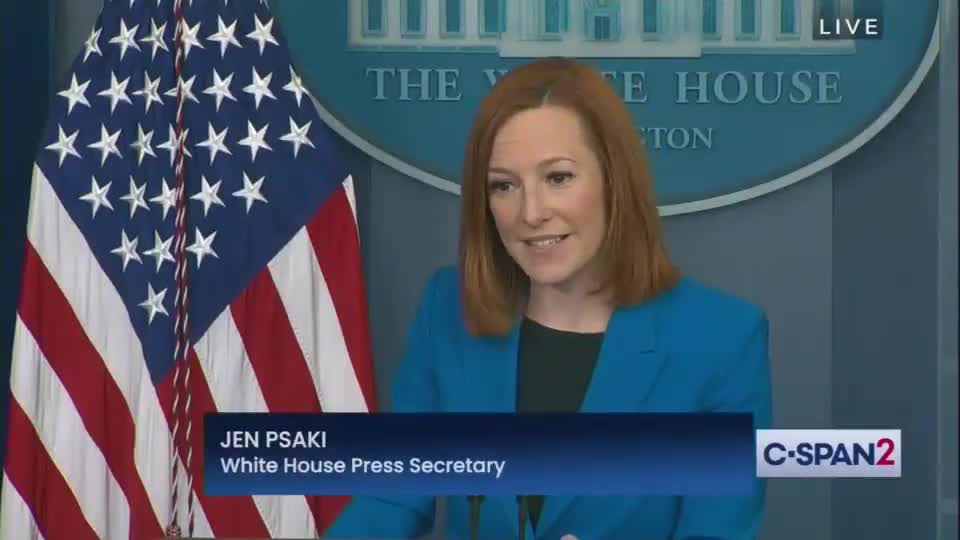 Jen Psaki is Cornered About That RIDICULOUS Video of Biden Wearing a Mask - Has No Response