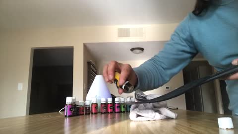 Clean Hockey Stick with Essential Oils: (non-toxic 'goo-be-gone')