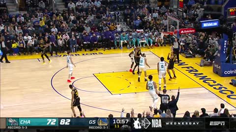 GOLDEN STATE WARRIORS VS HORNETS! NOV 3 2021