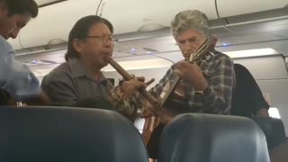 Bolivian Band Ease Airplane Delay Tension