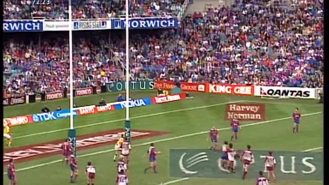 1997 Rugby League Optus Grand Final: Manly Sea Eagles Vs Newcastle Knights