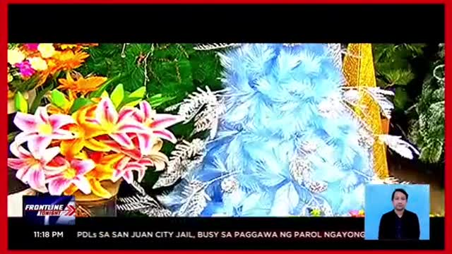 Mga preso sa San Juan, busy sa paggawa ng parol