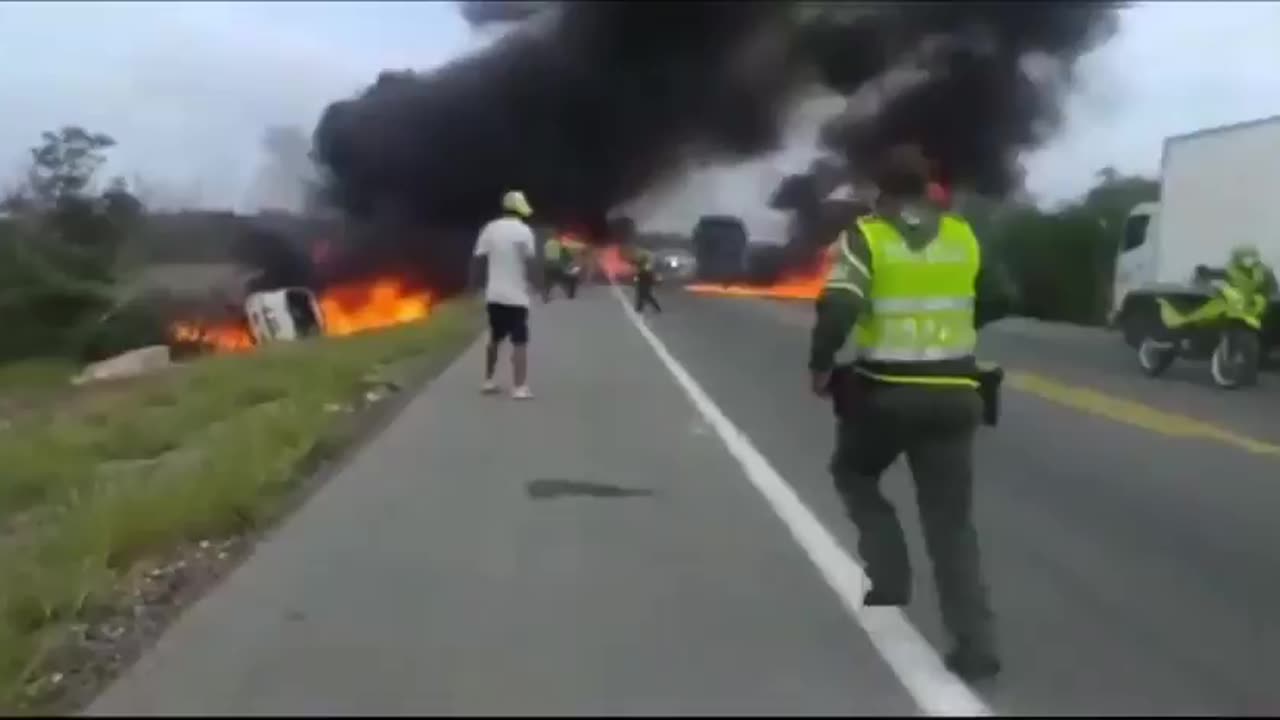 Illegal Aliens Catch Fire