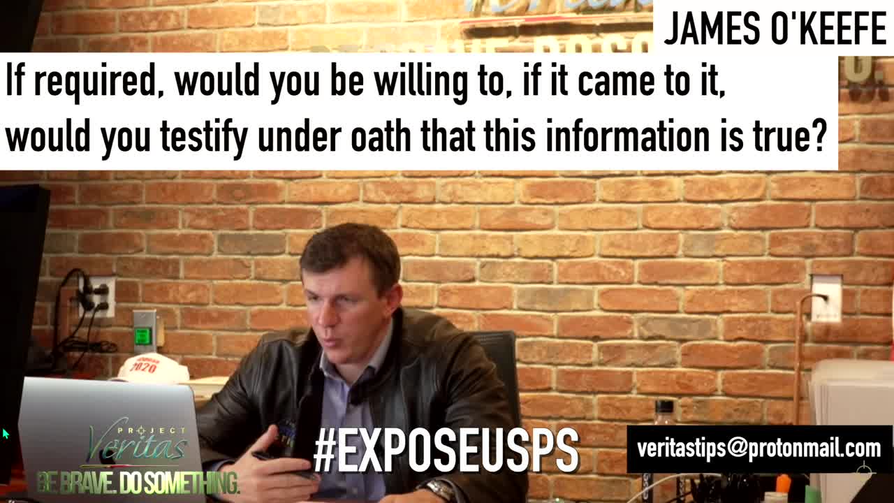 Project Veritas Content New Postal Worker has Come forward