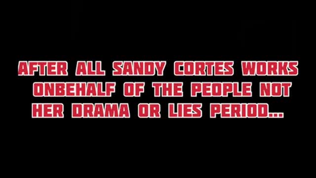 Aoc aka sandy Cortes is an embarrassment to the us Congress