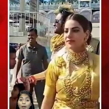 25KGల బంగారంతో వచ్చి శ్రీవారి దర్శనం| #ytshorts #viralvideo #25kggold #gold #25kg | FBTV NEWS