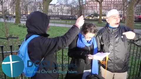 Muhammad against the law of Moses Speakers Corner