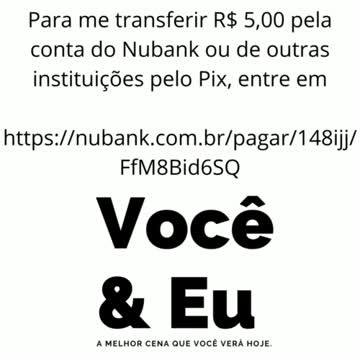 ajude o canal com doacao qualquer valor no paypal nubank