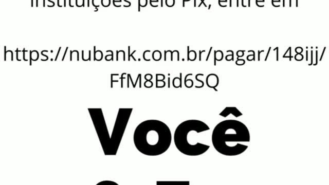 ajude o canal com doacao qualquer valor no paypal nubank