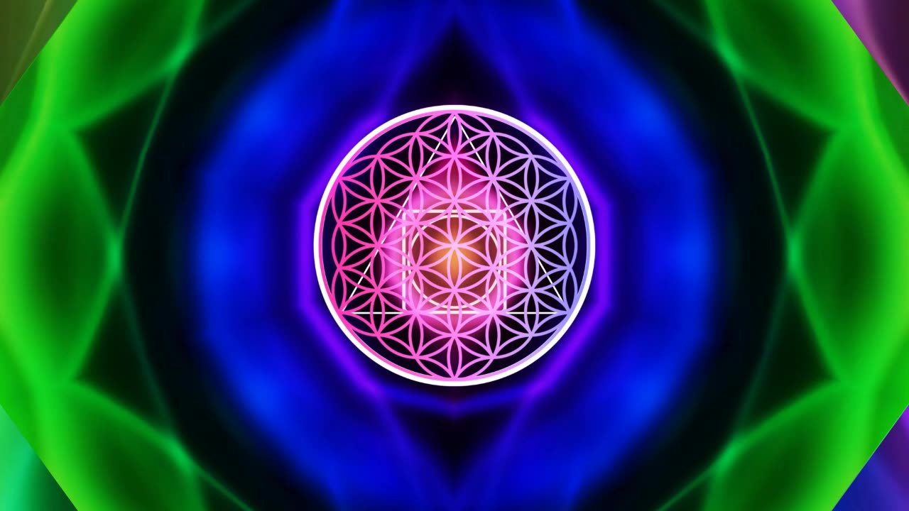 432 hz music-Enhance Concentration and Focus-Flower of Life Creator-Calm Music-center10