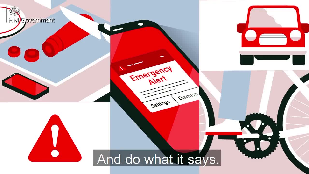 U.K. Emergency Alert System