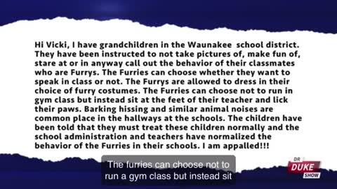 Waunakee CSD: school reportedly lets students identify and act like furries