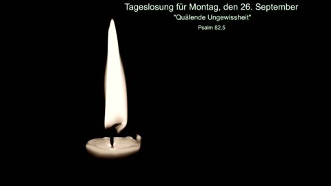 Tageslosung für Montag, den 26. September