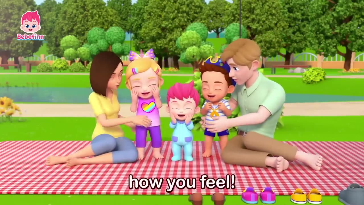 Sharing My Emotions _ It's Okay to Cry _ Healthy Habits _ Bebefinn Best Nursery Rhymes