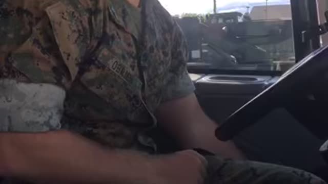 Marines get pulled over