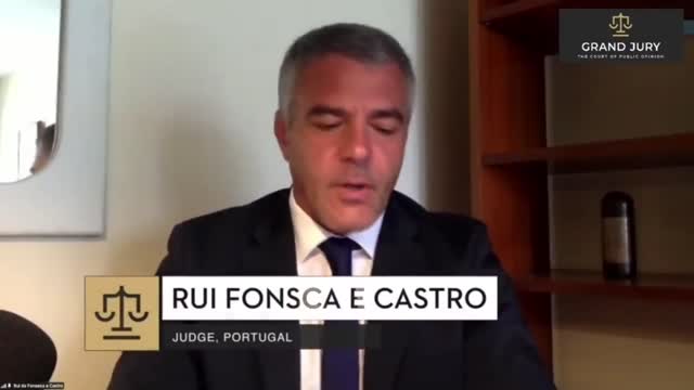 Grand Jury - 05/02/2022 - Jour 1 - Déclaration d'ouverture du Juge Rui Fonseca E Castro, Portugal