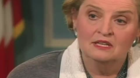 Madeleine Albright_ killing half a million Iraqi children was worth it